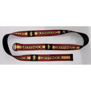 Harry Potter Gryffindor House Unisex Belt Loop Buckle Red Gold Ron Weasley